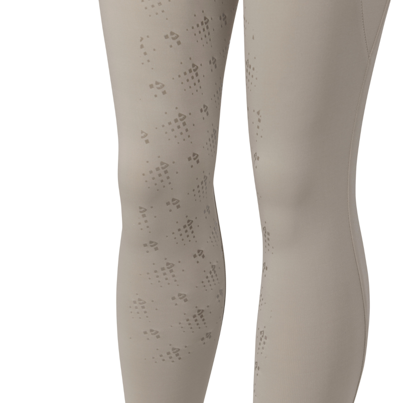 Aubrion Young Rider Optima LX Riding Tights - Beige-4