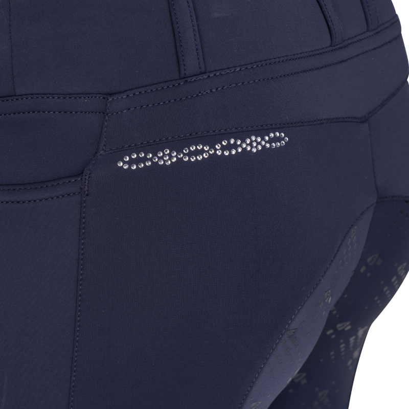 Aubrion Young Rider Optima LX Riding Tights - Navy-6