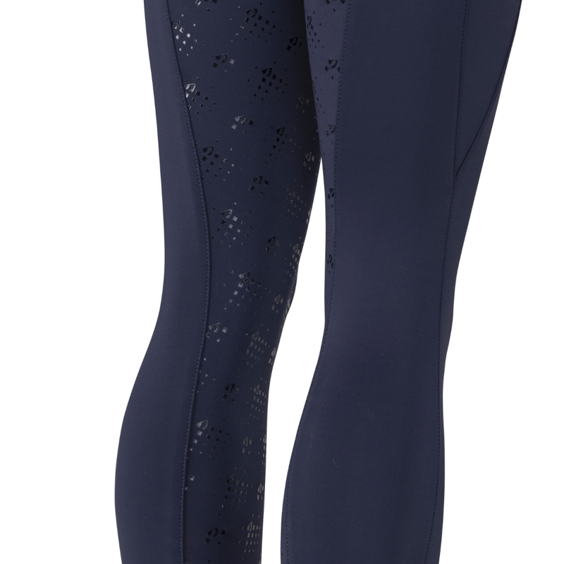 Aubrion Young Rider Optima LX Riding Tights - Navy-4