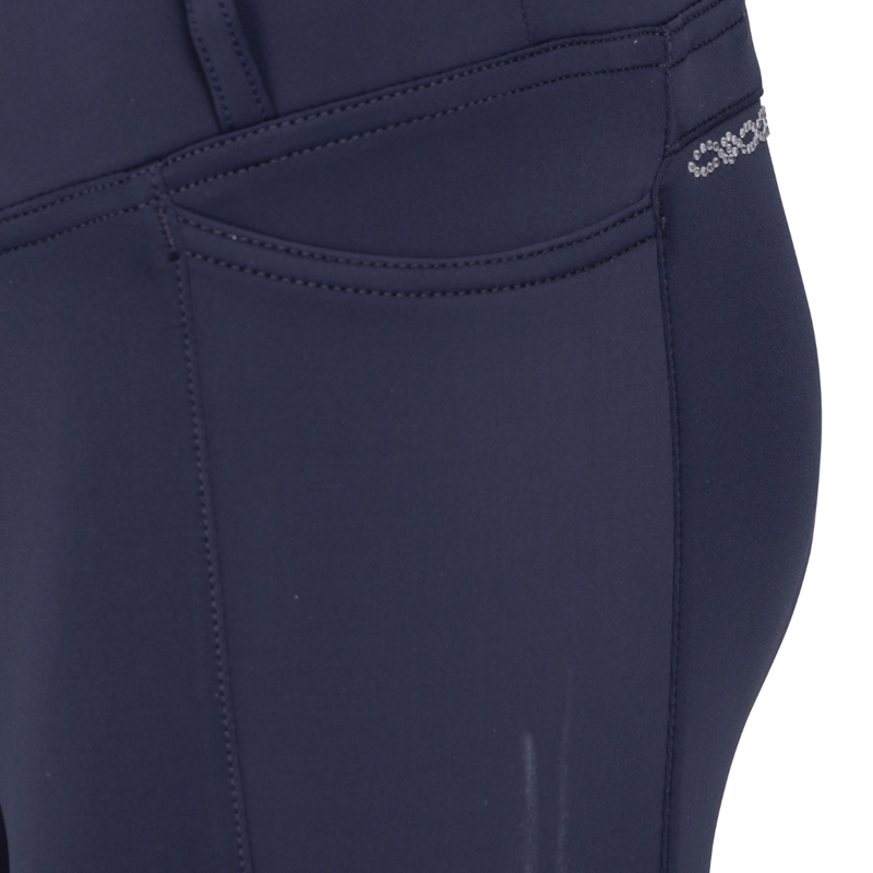 Aubrion Young Rider Optima LX Riding Tights - Navy-5