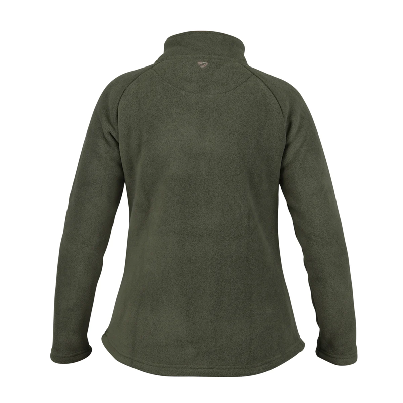 Aubrion Ladies Restore Half Zip Fleece - Green-1