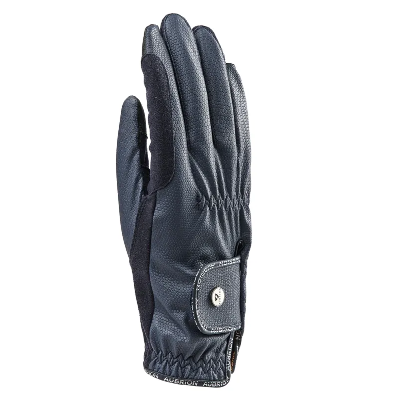 Aubrion Stadium FlexFit Riding Gloves - Navy