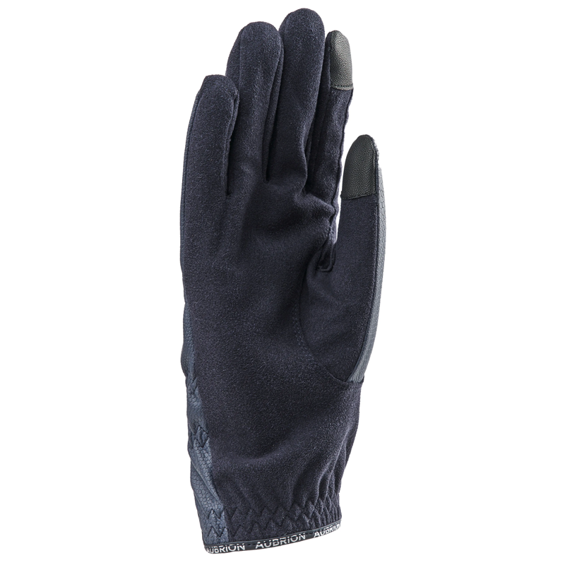 Aubrion Stadium FlexFit Riding Gloves - Navy-1