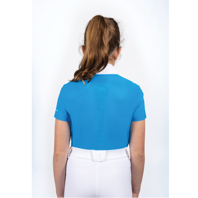 Coldstream Next Generation Child's Ayton Show Shirt - C Blue-1