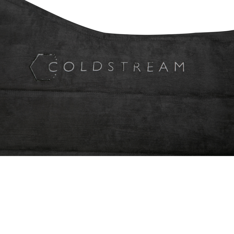 Coldstream Belford Suede GP Saddle Pad - Black-1
