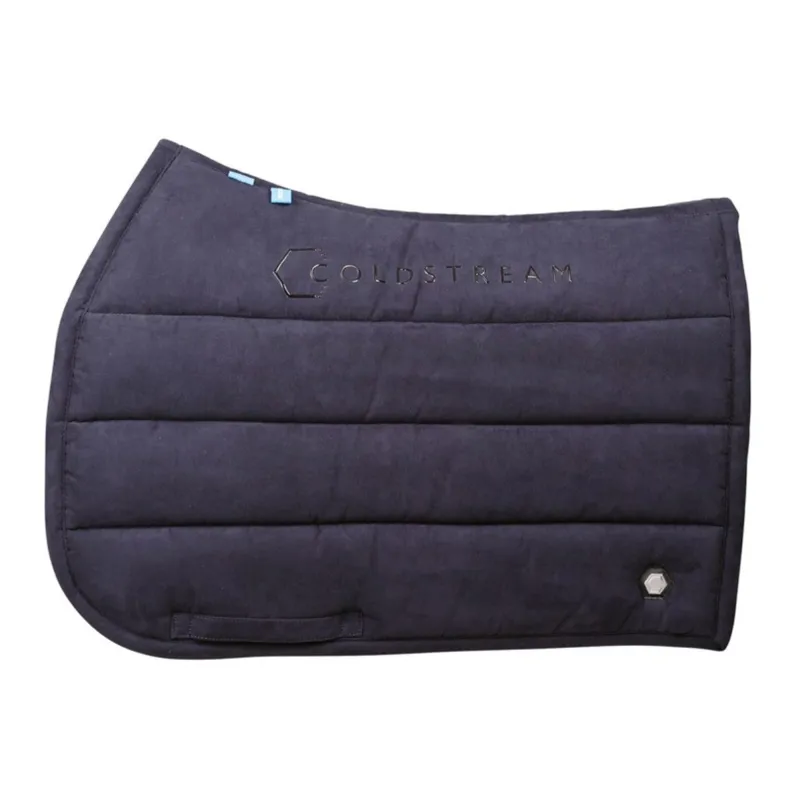 Coldstream Belford Suede GP Saddle Pad - Navy