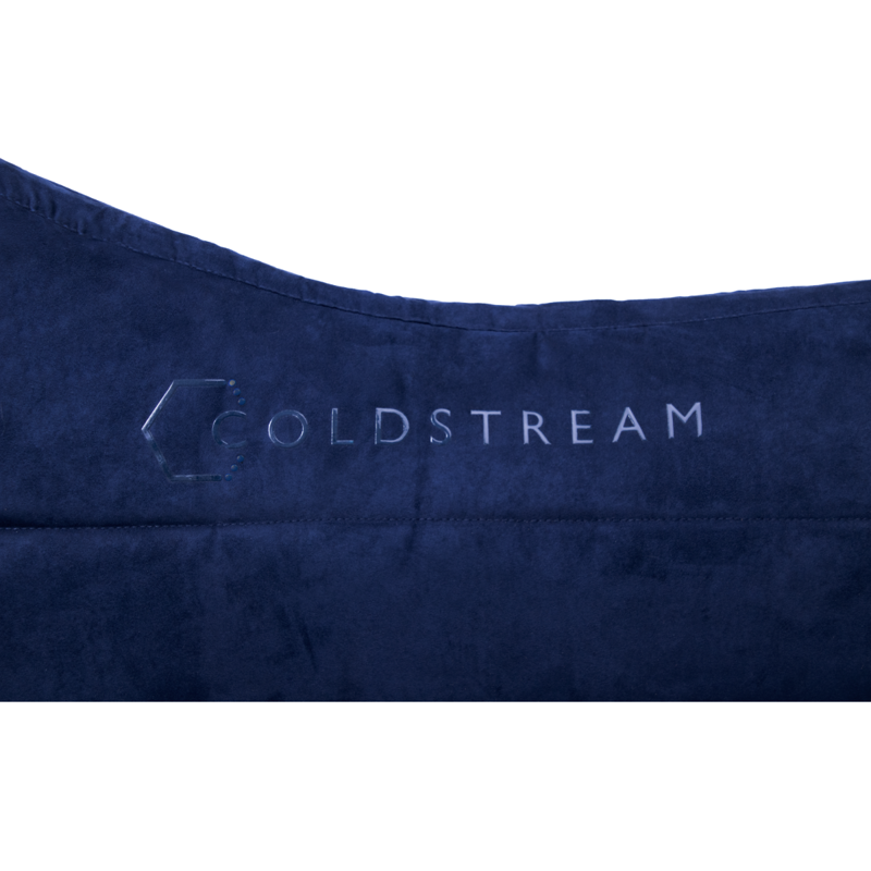 Coldstream Belford Suede GP Saddle Pad - Navy-3