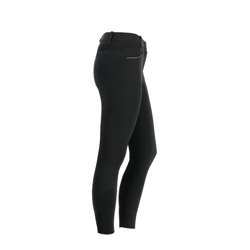 Horseware Ladies Woven Competition Breeches - Black-1