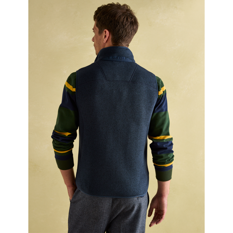 Joules Men's Broughton Fleece Gilet - Navy-1