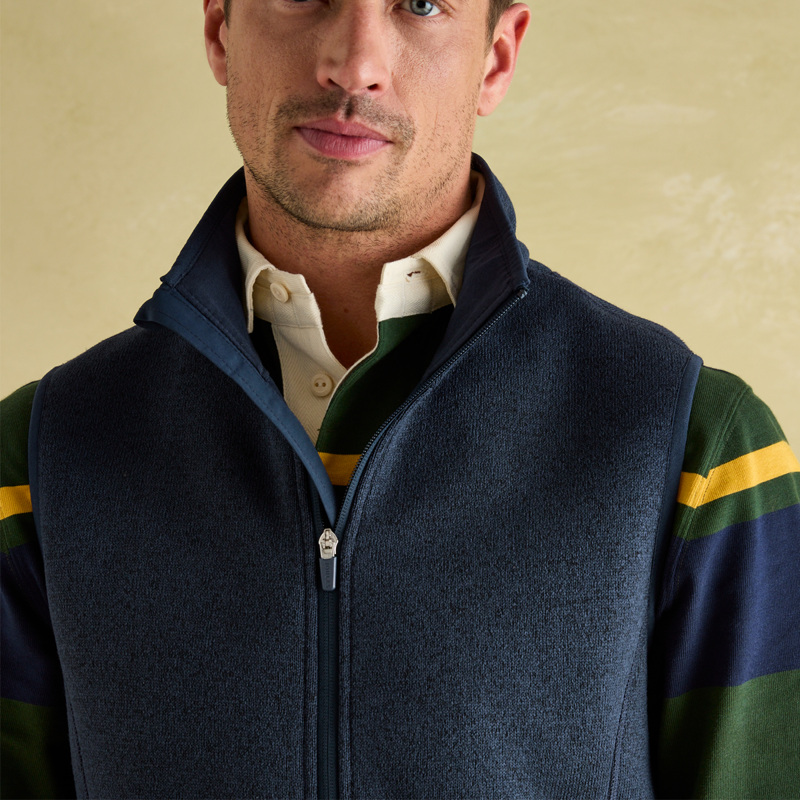 Joules Men's Broughton Fleece Gilet - Navy-4