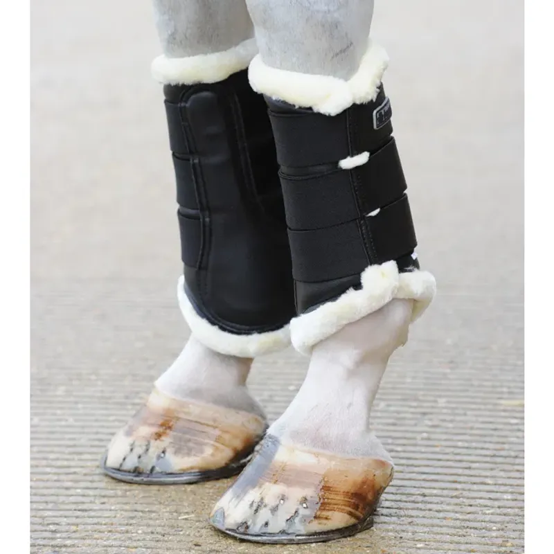 Bucas Brushing Boots - Black