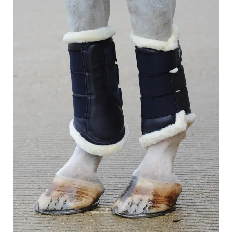 Bucas Brushing Boots - Navy