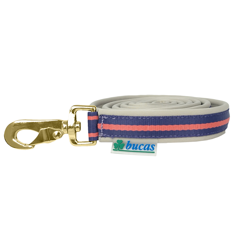 Bucas Dublin Padded Lead Rein - Navy Grape
