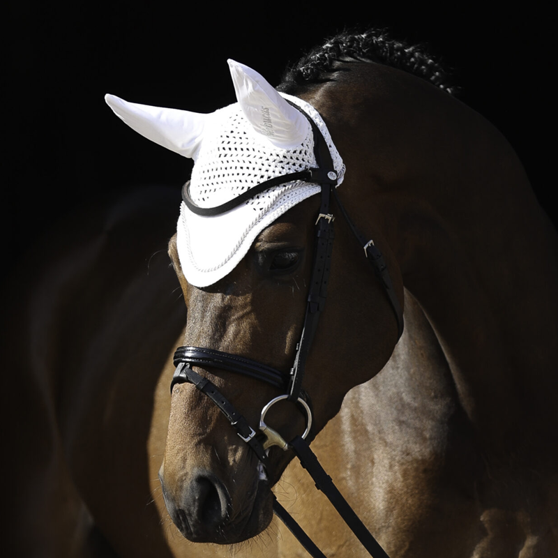 Bucas Fly Veil - White - Full-1