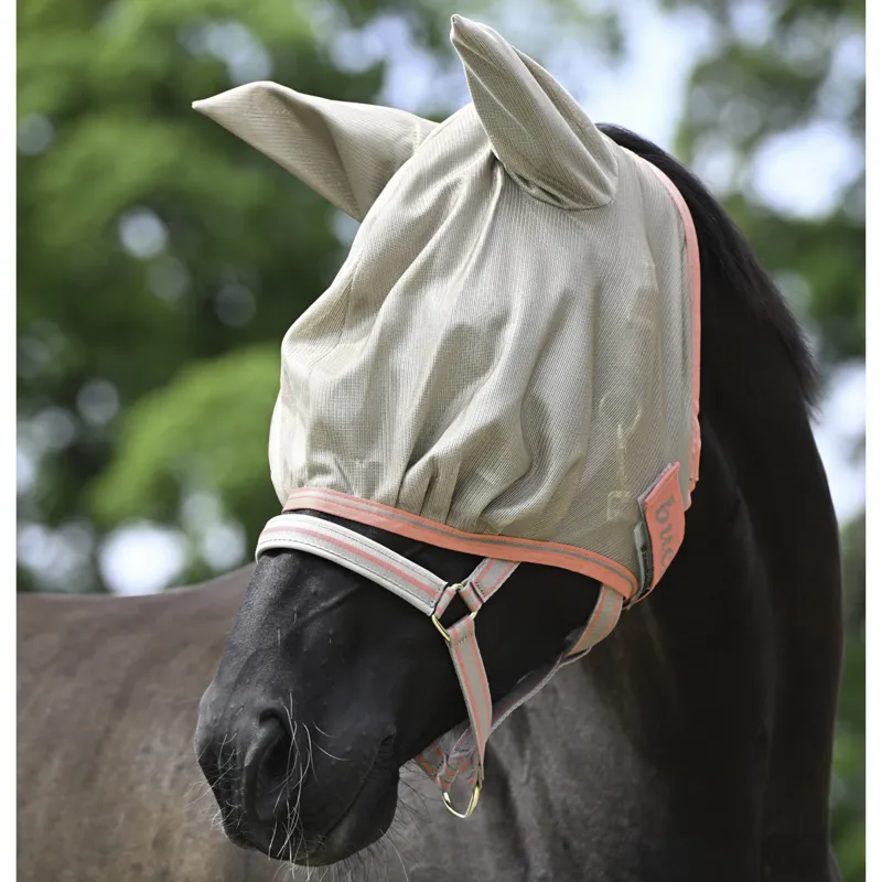 Bucas Freedom Fly Mask - Hazelnut