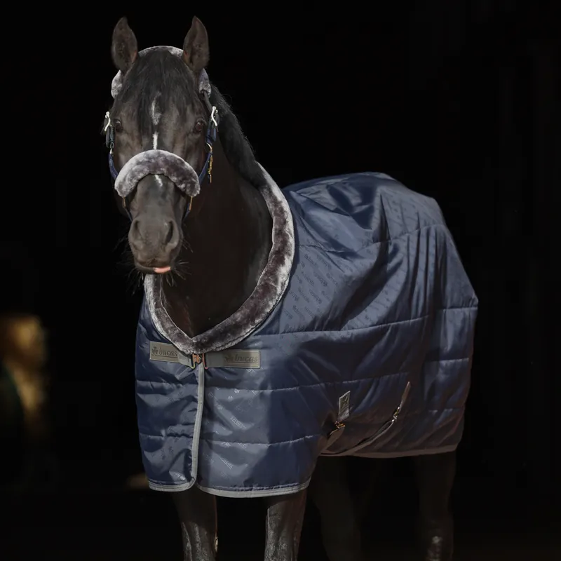 Bucas Show-Line 150g Stable Rug - Navy/Grey