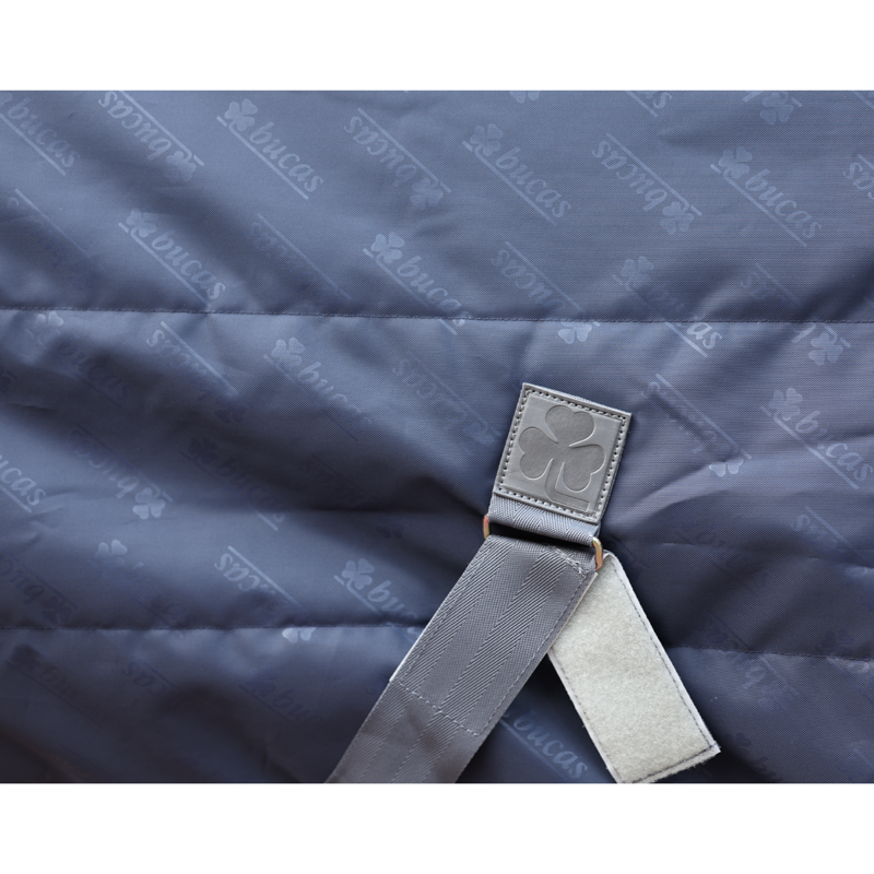 Bucas Show-Line 150g Stable Rug - Navy/Grey-3