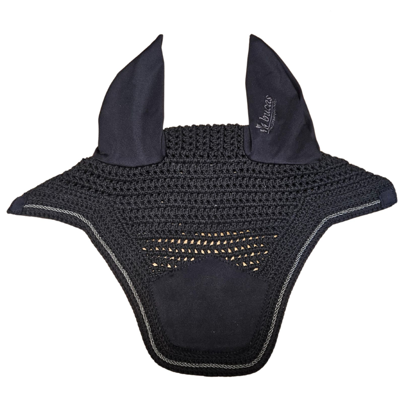 Bucas Show-Line Fly Veil - Navy/Grey-3