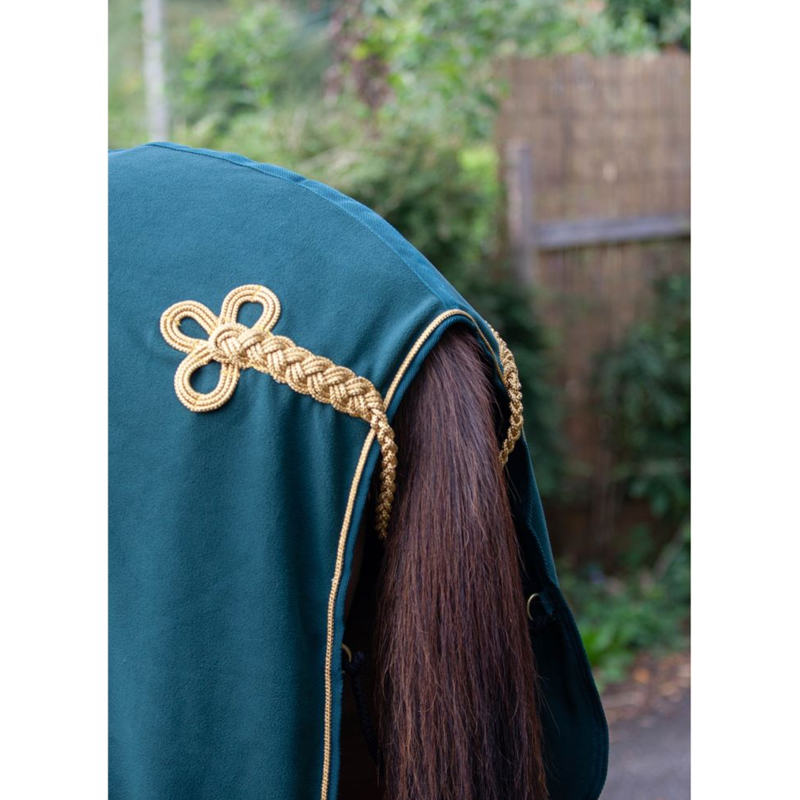 Cameo Performance Elite Show Rug - Green/Gold-2