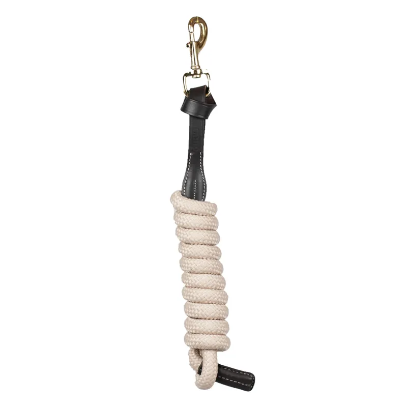Cameo Leather Lasso Leadrope - Natural