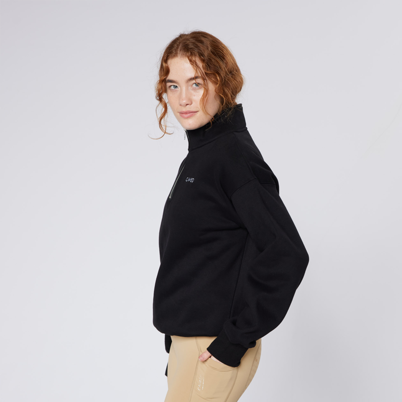 Cameo Ladies Mid Layer Sweatshirt - Black-9