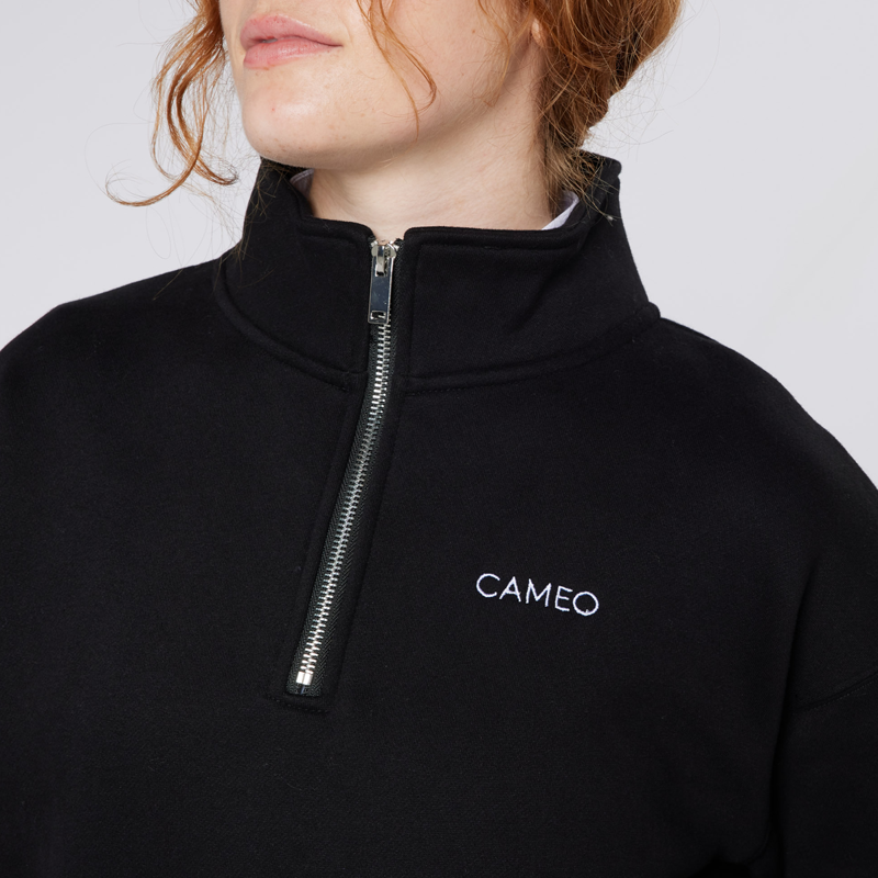 Cameo Ladies Mid Layer Sweatshirt - Black-8