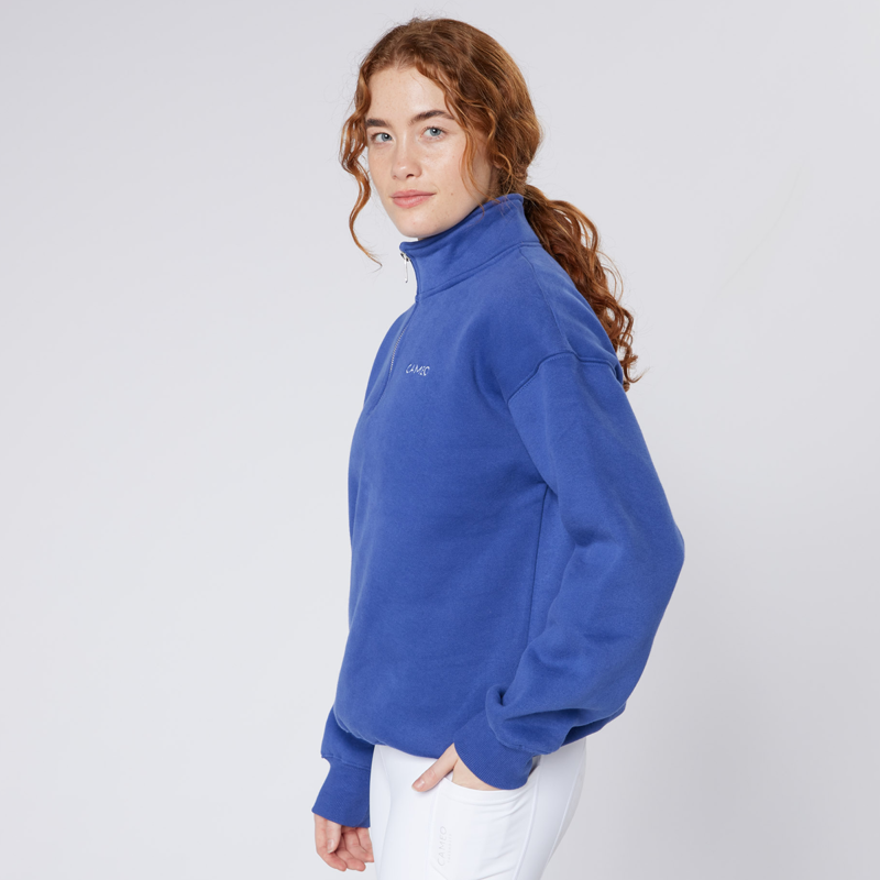 Cameo Ladies Mid Layer Sweatshirt - Blue-7