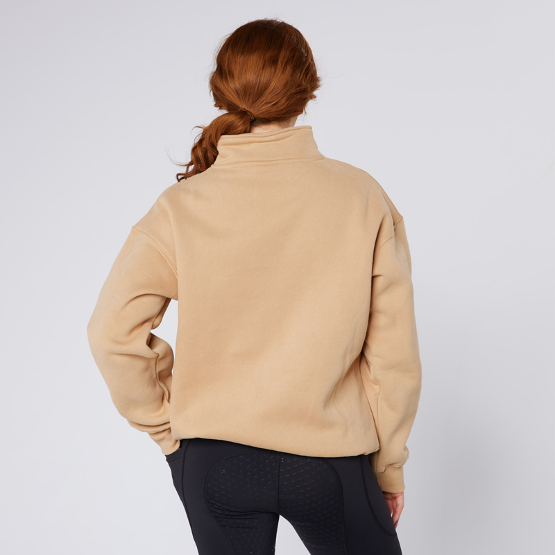 Cameo Ladies Mid Layer Sweatshirt - Camel-4