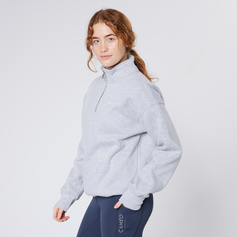 Cameo Ladies Mid Layer Sweatshirt - Grey-9