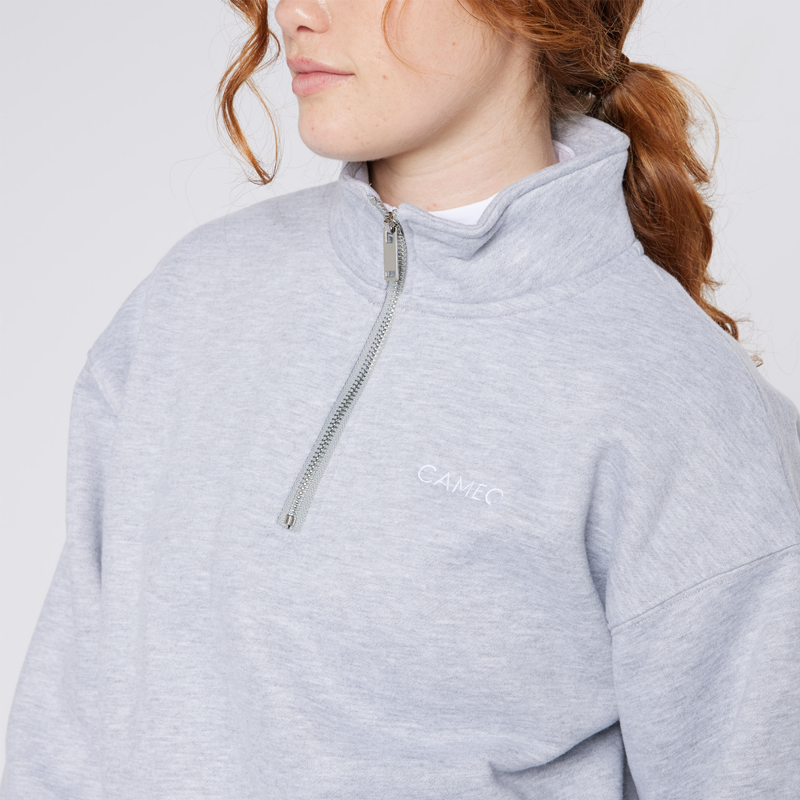 Cameo Ladies Mid Layer Sweatshirt - Grey-8