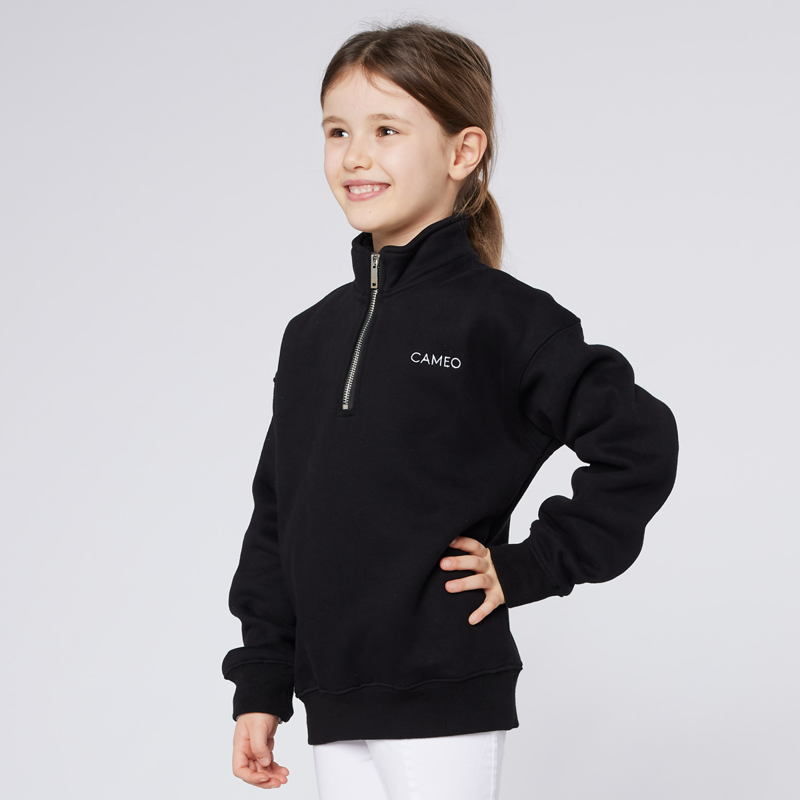 Cameo Junior Mid Layer Sweatshirt - Black-5