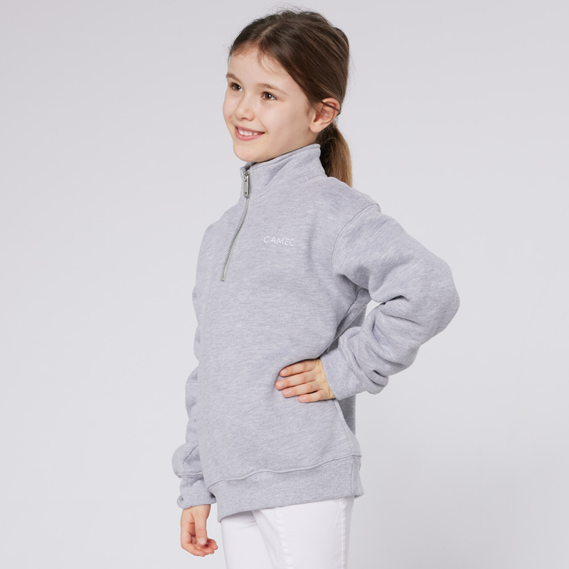 Cameo Junior Mid Layer Sweatshirt - Grey-2