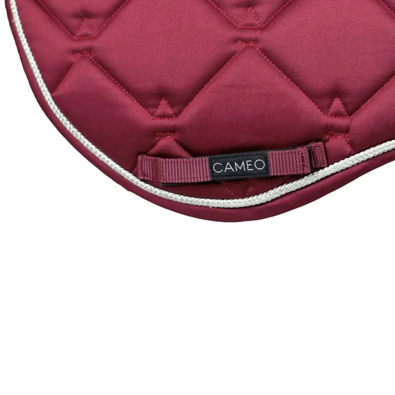 Cameo Core GP/Jump Saddlecloth - Crimson-1