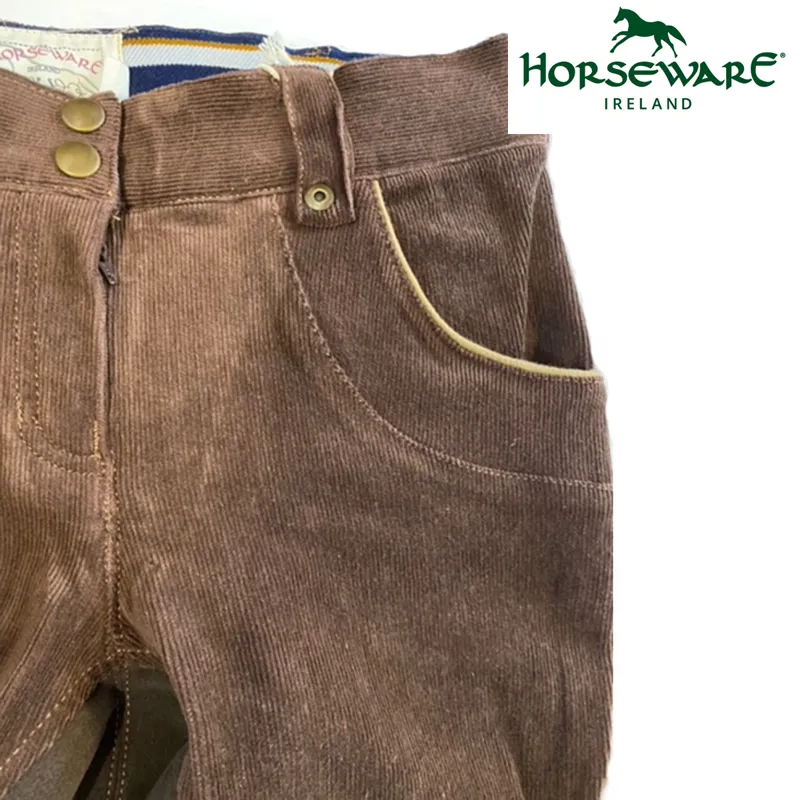 Horseware Nina Ladies Full Seat Breeches - Chocolate