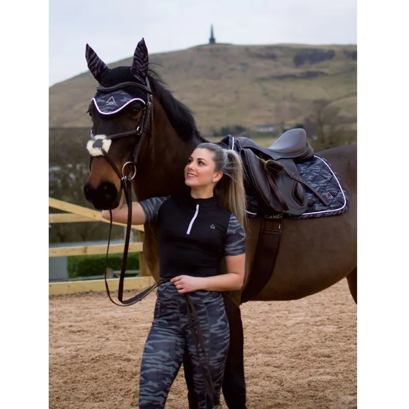 Cameo Ladies Zest Riding Tights - Khaki-4