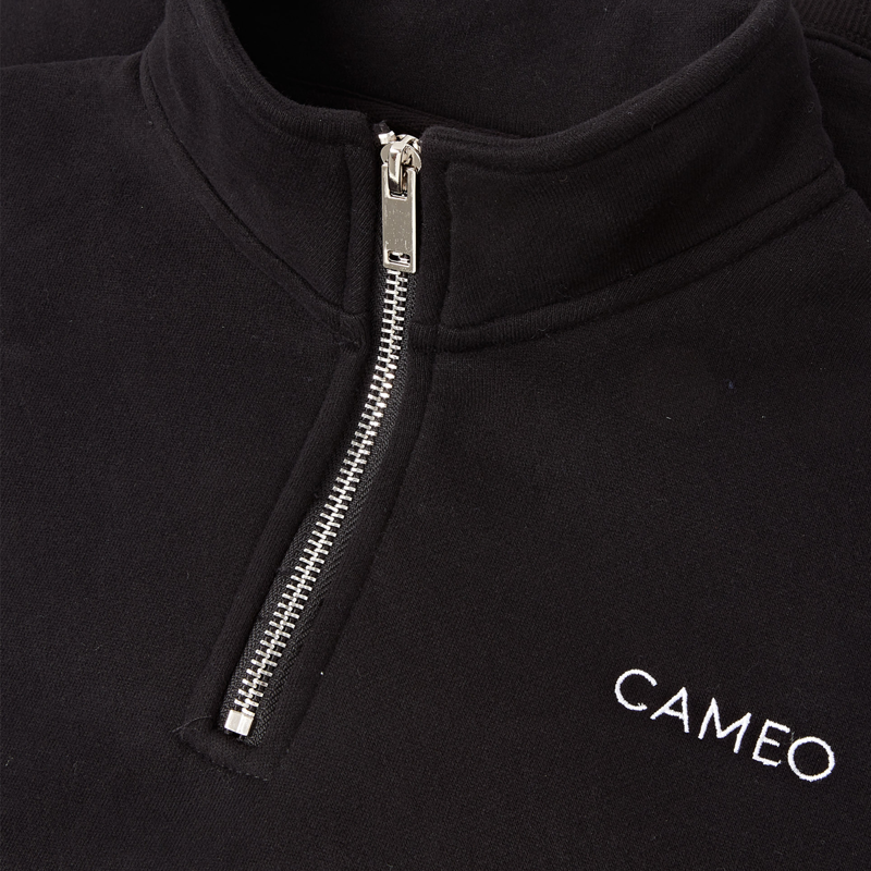 Cameo Ladies Mid Layer Sweatshirt - Black-5