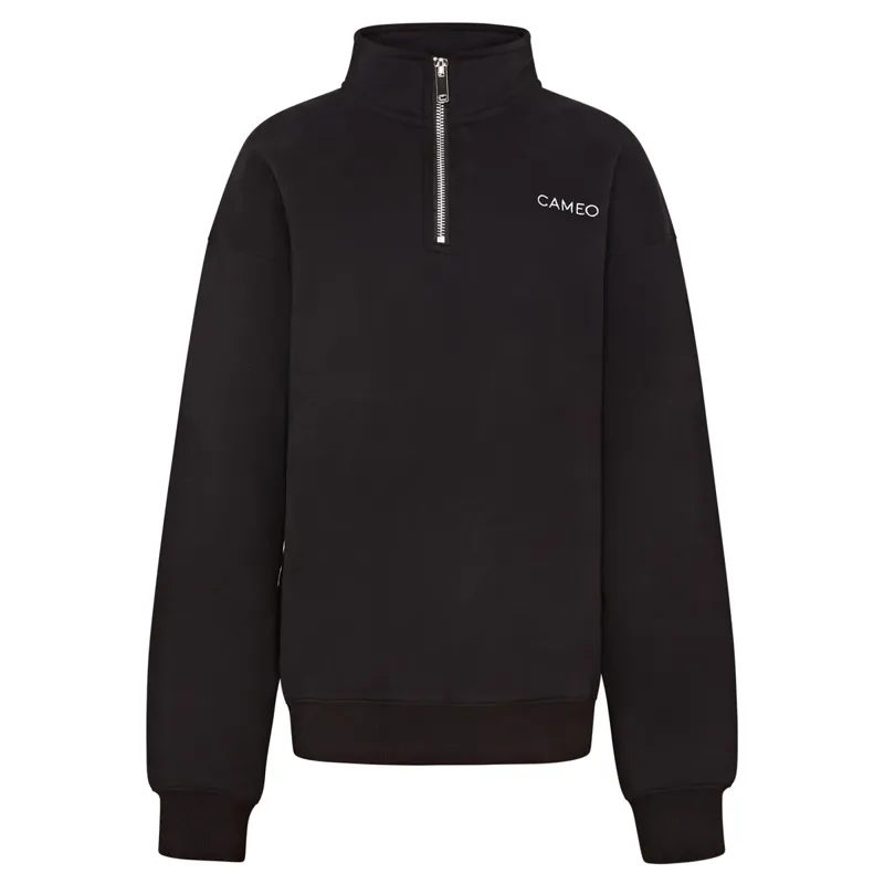 Cameo Junior Mid Layer Sweatshirt - Black