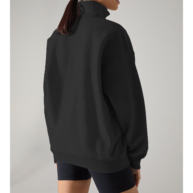 Cameo Ladies Mid Layer Sweatshirt - Black-3