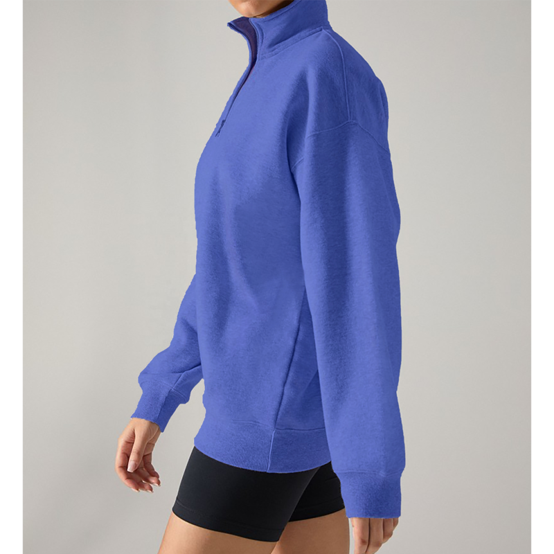 Cameo Ladies Mid Layer Sweatshirt - Blue-2