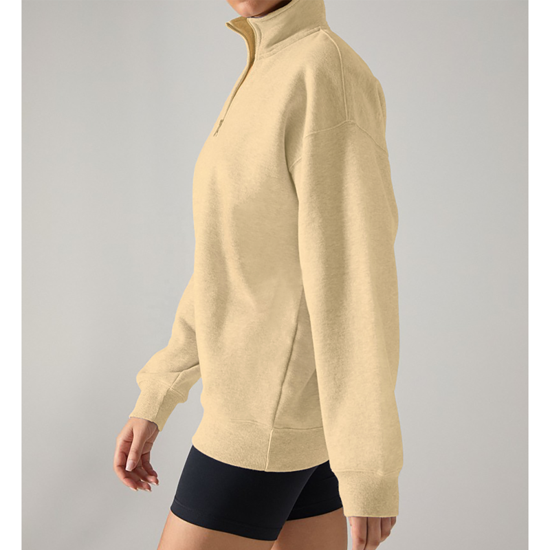 Cameo Ladies Mid Layer Sweatshirt - Camel-2