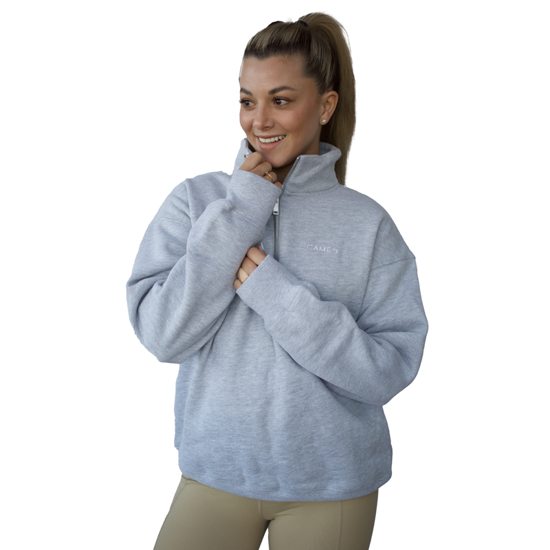 Cameo Ladies Mid Layer Sweatshirt - Grey-4