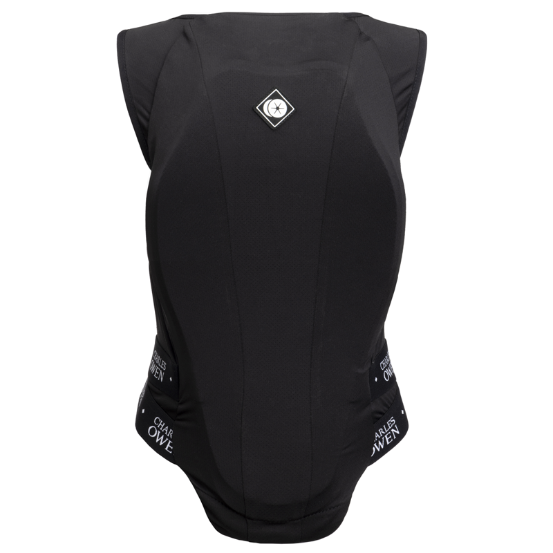 Charles Owen Adults Shadow Back Protector - Black-2
