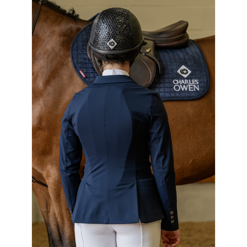 Charles Owen Junior Shadow Back Protector - Black-7