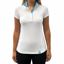 Tredstep Solo Short Sleeve Competition Shirt - White/Blue