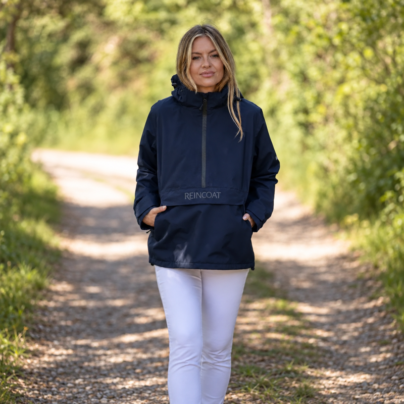 Reincoat Women's Smock Lite - Navy-3