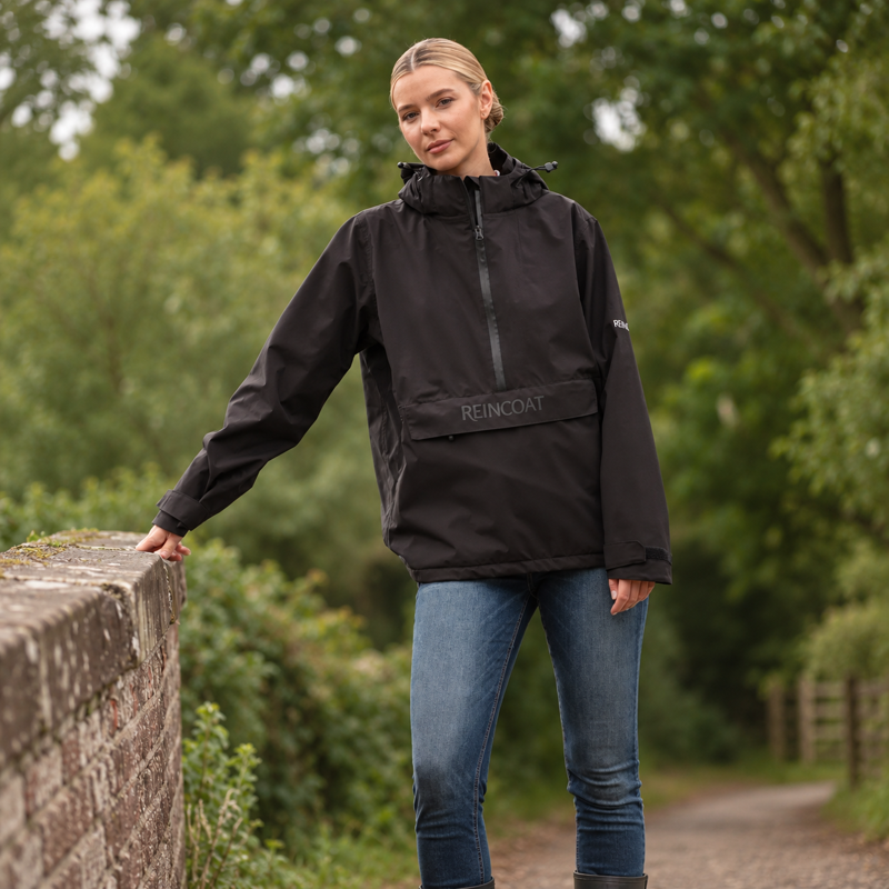 Reincoat Women's Smock Lite - Black-3