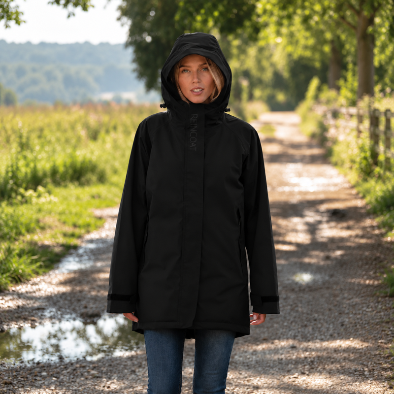 Reincoat Women's Parka Lite - Black