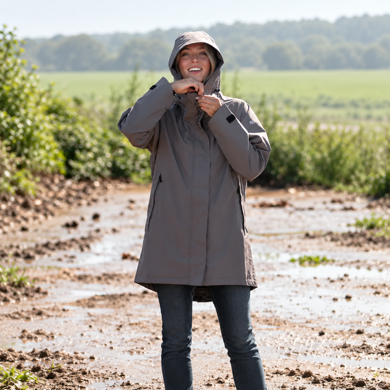 Reincoat Women's Parka Lite - Dune-1