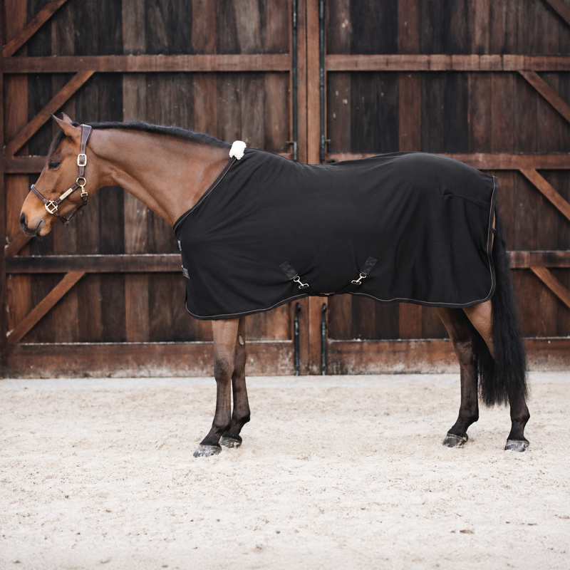 Kentucky Fleece Cooler Rug - Black