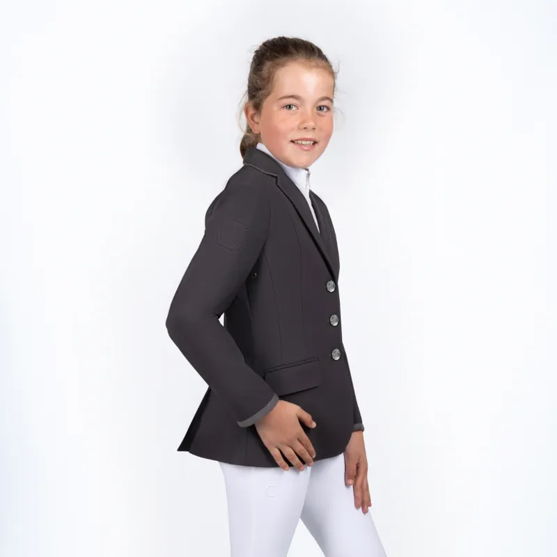 Coldstream Next Generation Child's Allanton Show Jacket - Charcoal Grey-1
